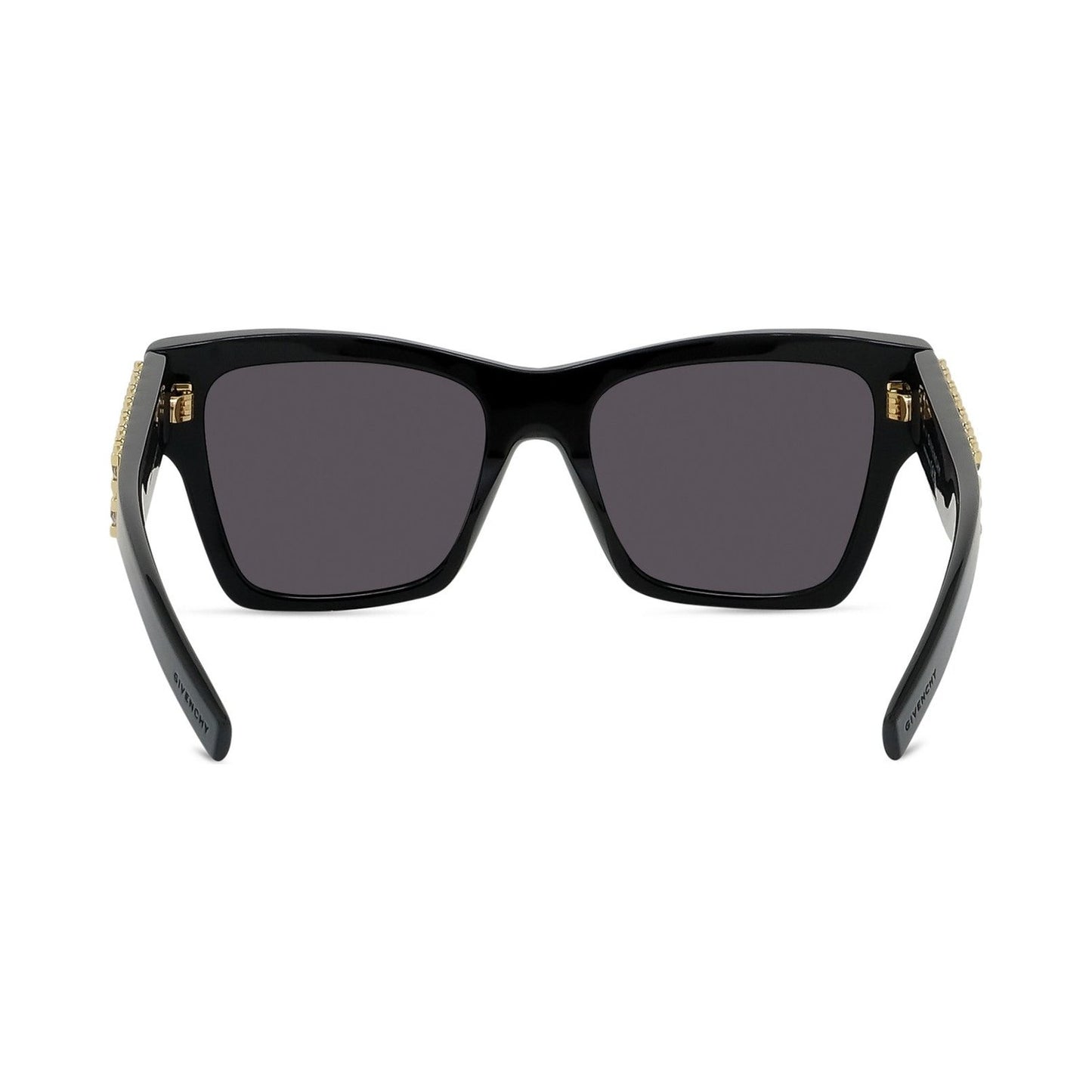Plumetis Black Square Sunglasses 01a