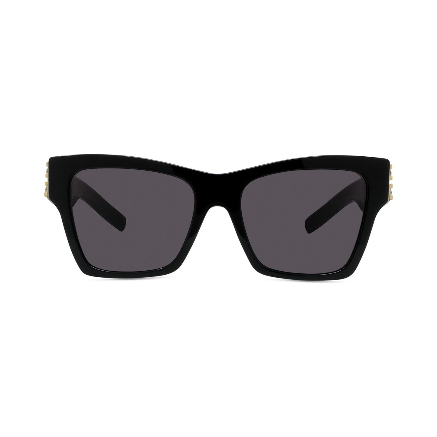 Plumetis Black Square Sunglasses 01a
