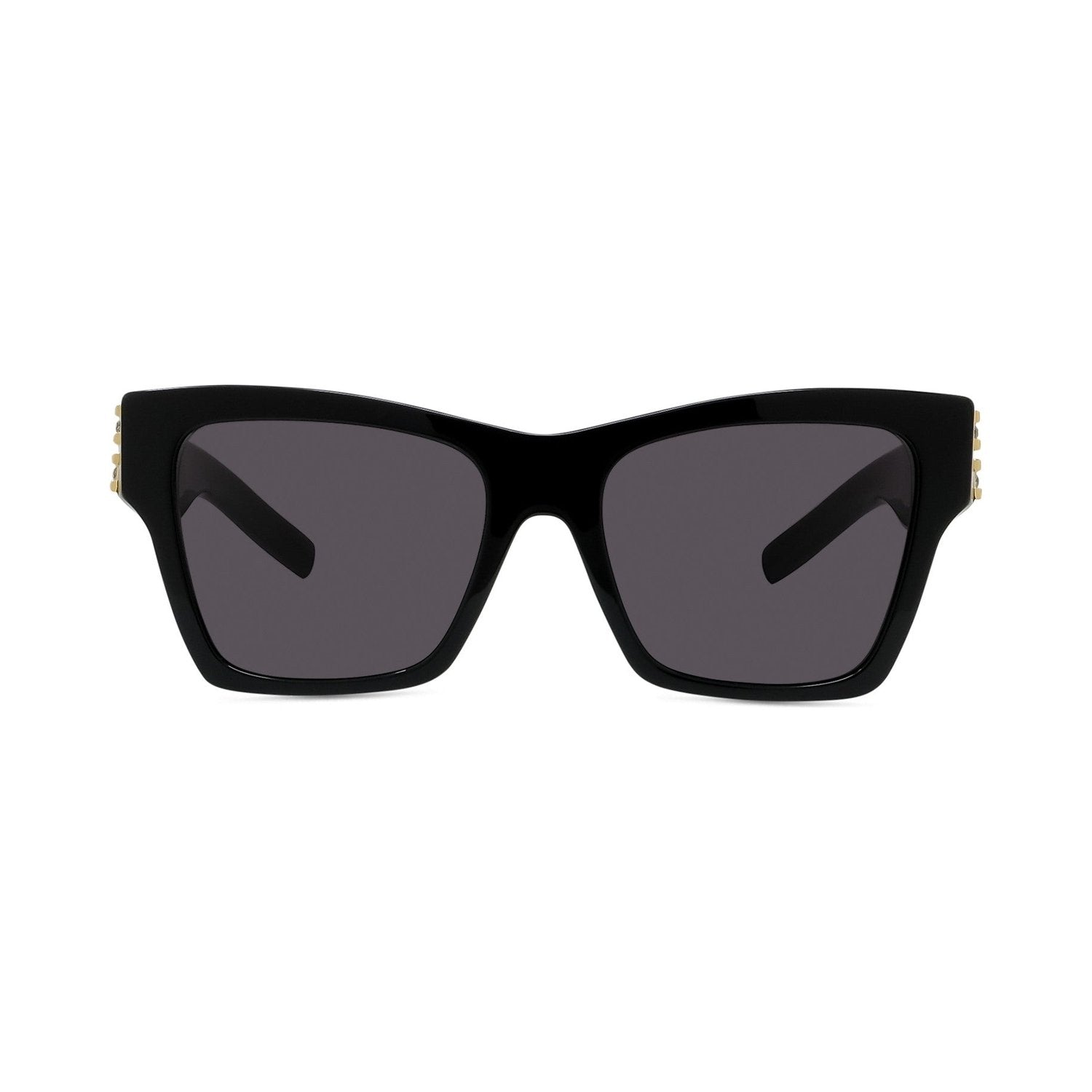 Plumetis Black Square Sunglasses 01a