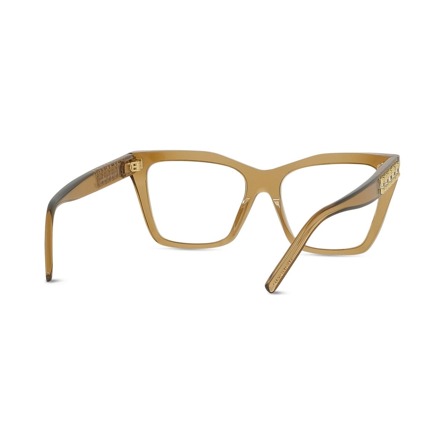 Plumetis Brown Rectangular Eyeglasses 057