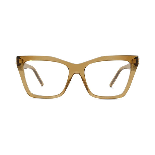 Plumetis Brown Rectangular Eyeglasses 057