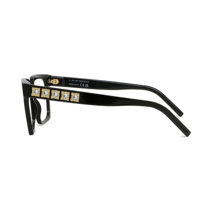 Plumetis Black Square Eyeglasses 001