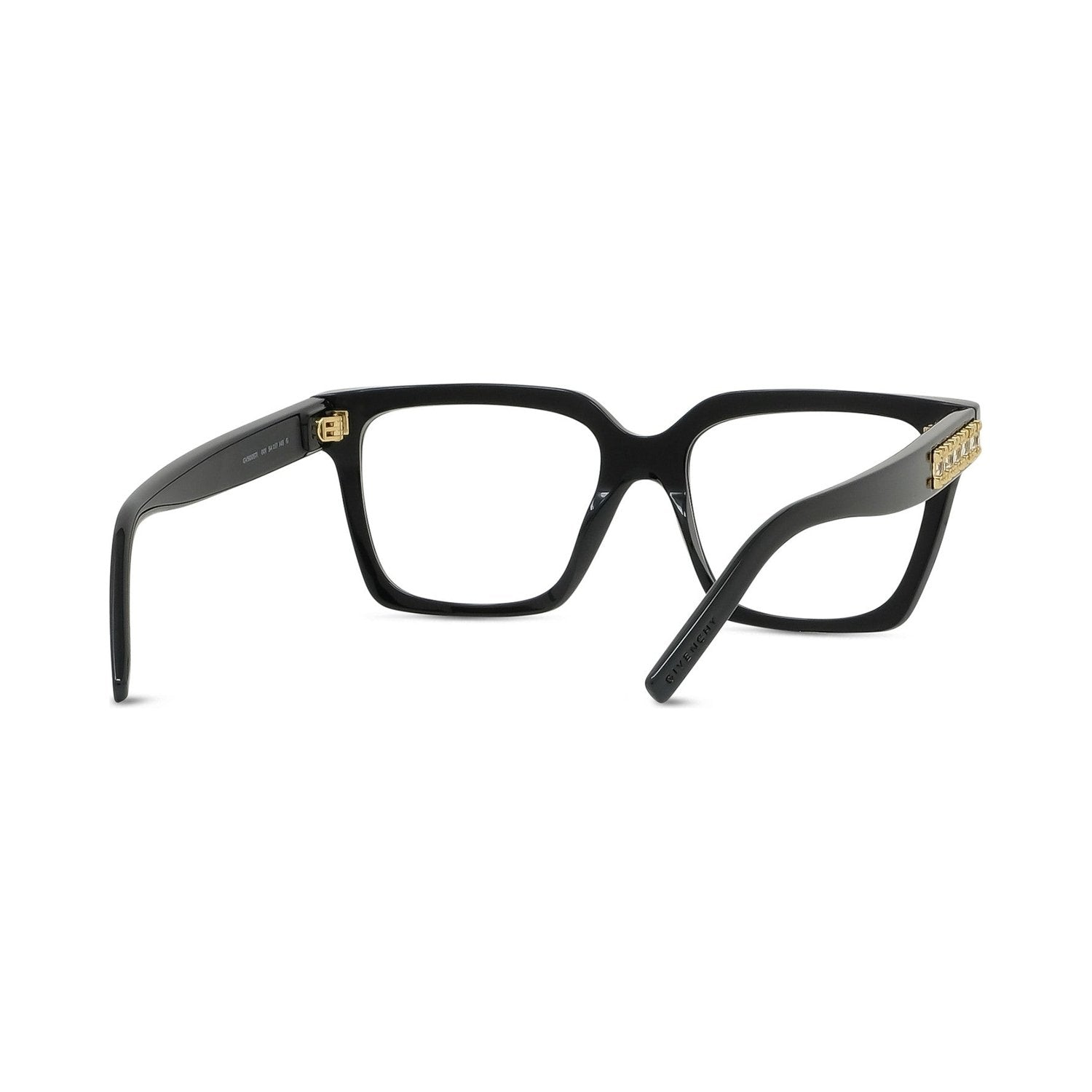 Plumetis Black Square Eyeglasses 001