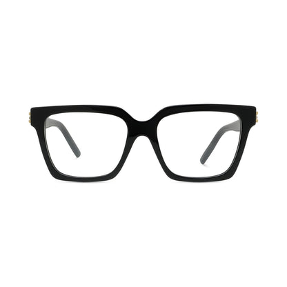 Plumetis Black Square Eyeglasses 001