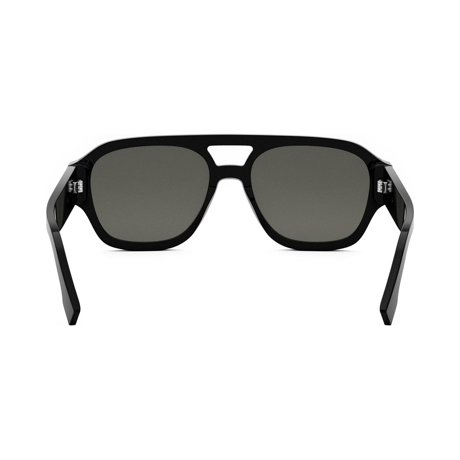 Fendigraphy Black Square Sunglasses 01a