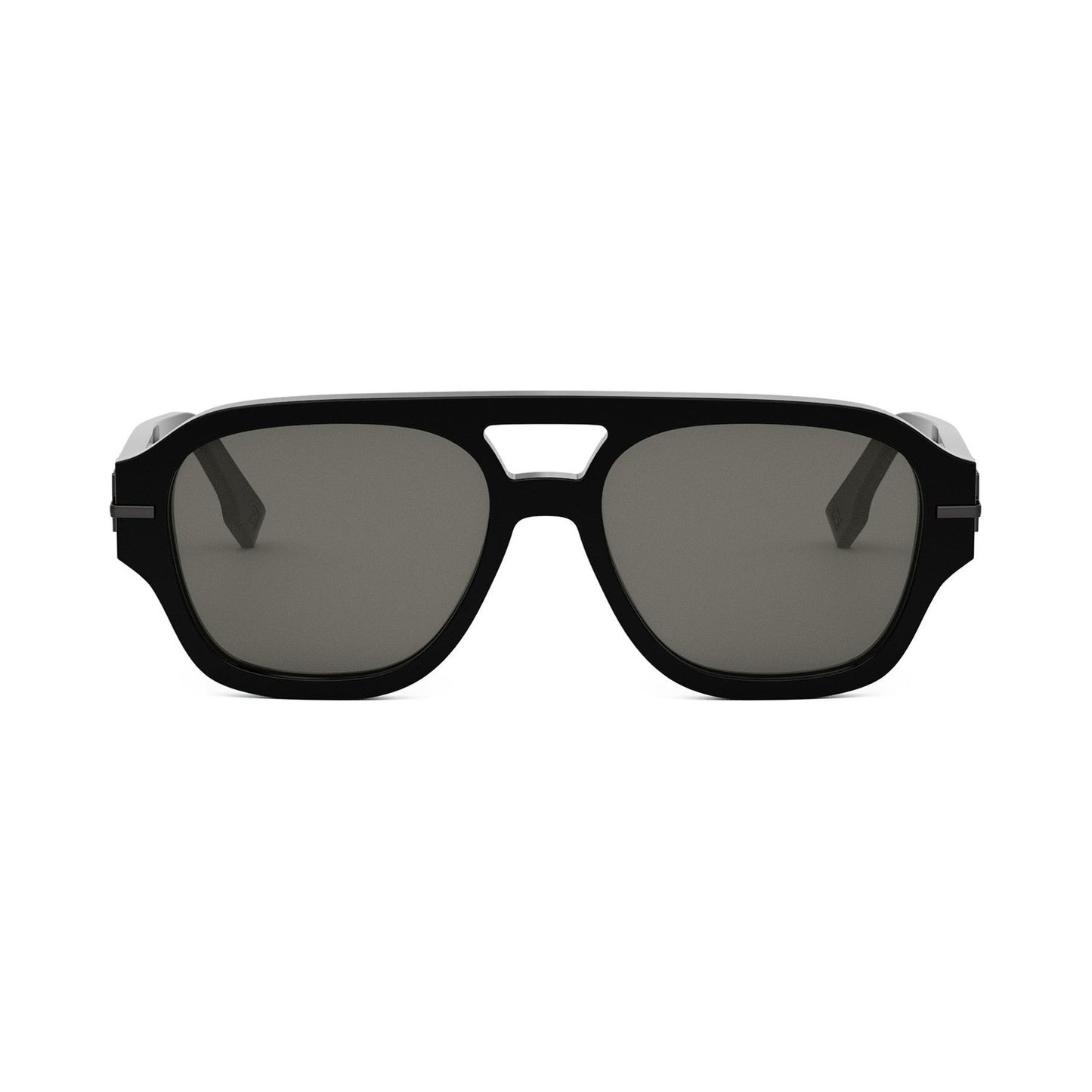 Fendigraphy Black Square Sunglasses 01a