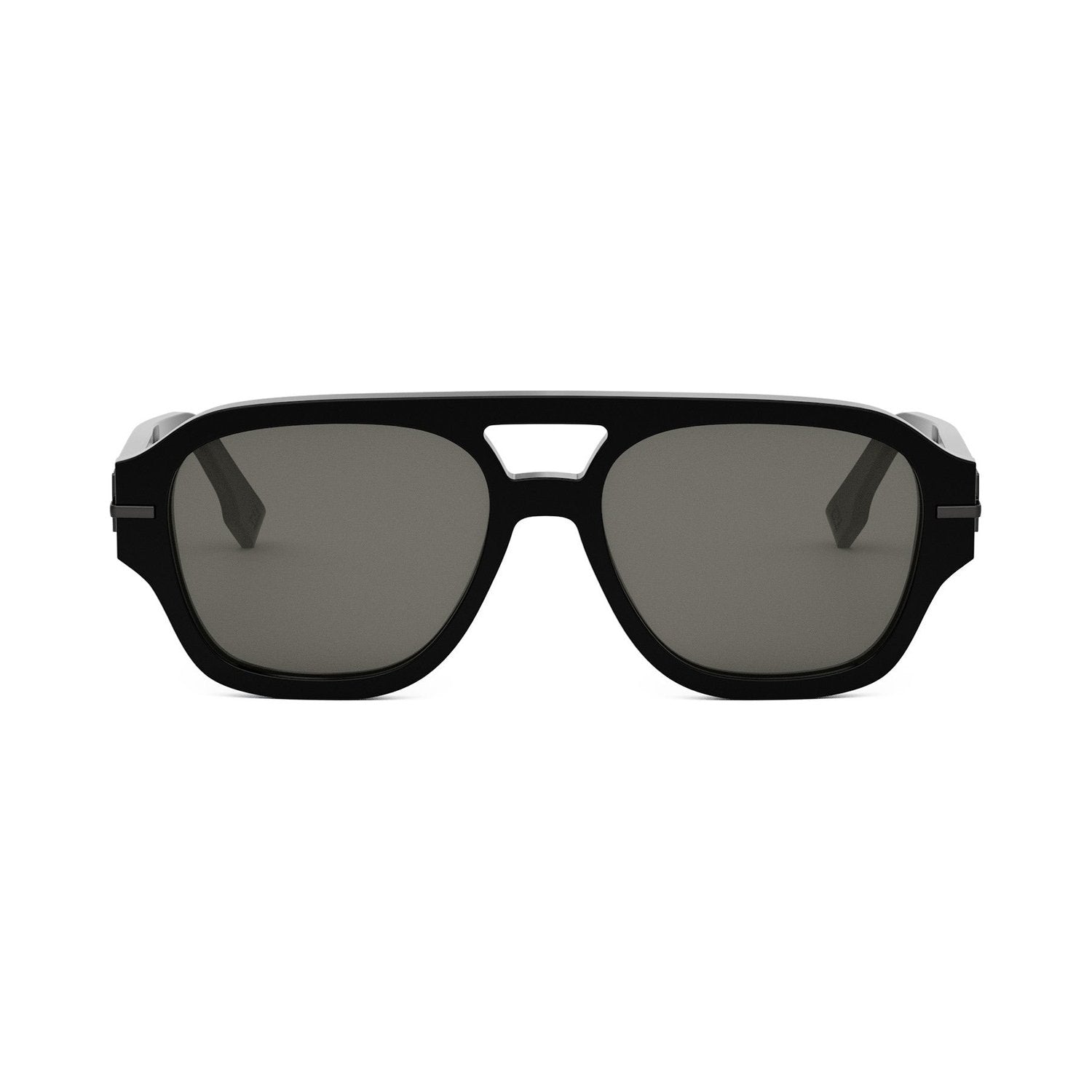 Fendigraphy Black Square Sunglasses 01a