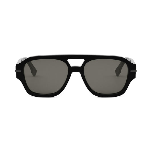 Fendigraphy Black Square Sunglasses 01a