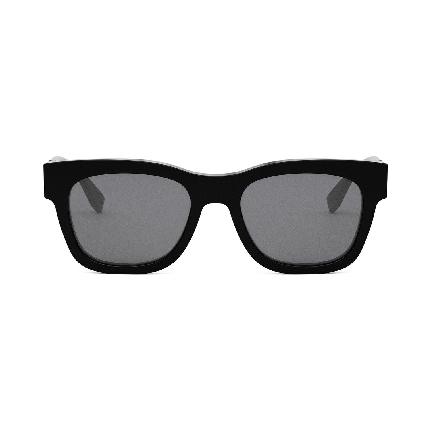 Fendi Diagonal Black Square Sunglasses 01a