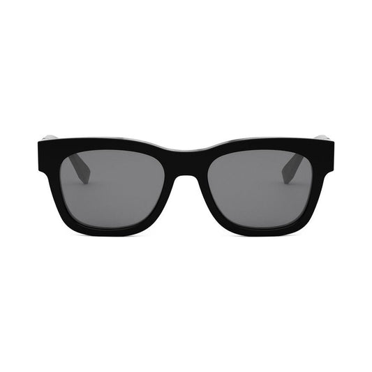 Fendi Diagonal Black Square Sunglasses 01a