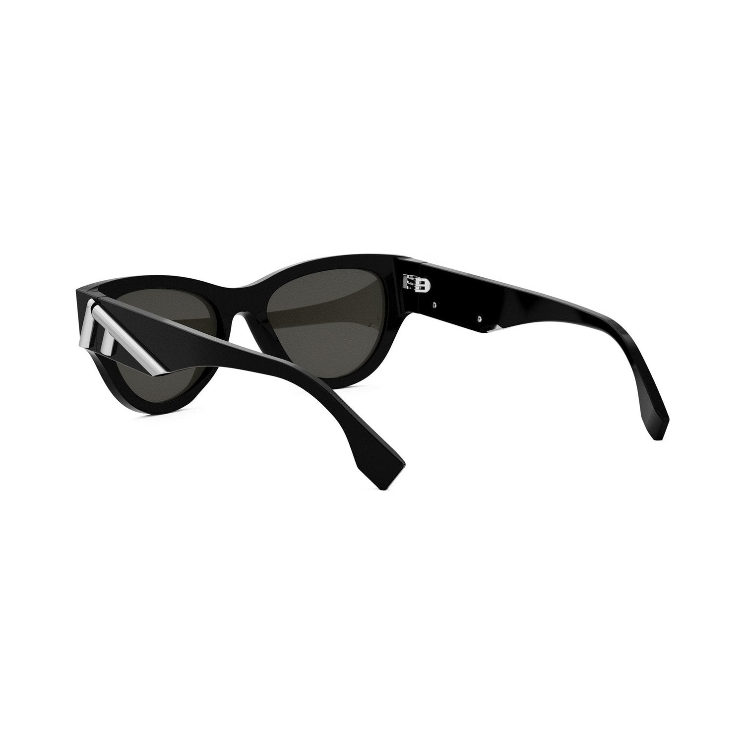 Fendi First Black Round Sunglasses 01a