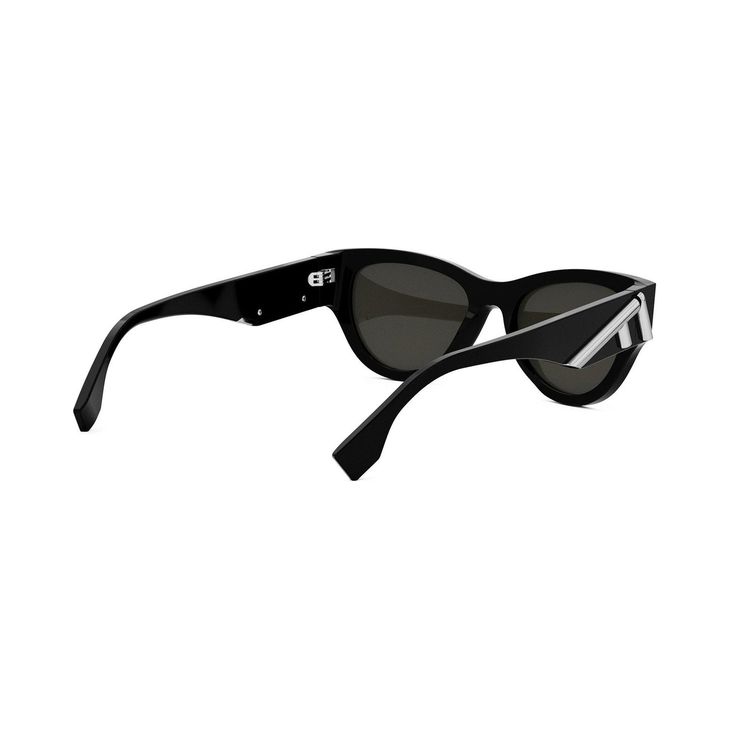 Fendi First Black Round Sunglasses 01a