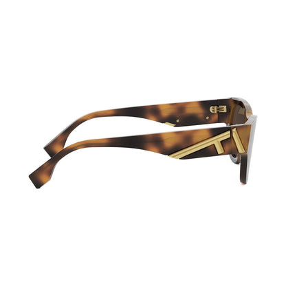 Fendi First Havana Round Sunglasses 53e