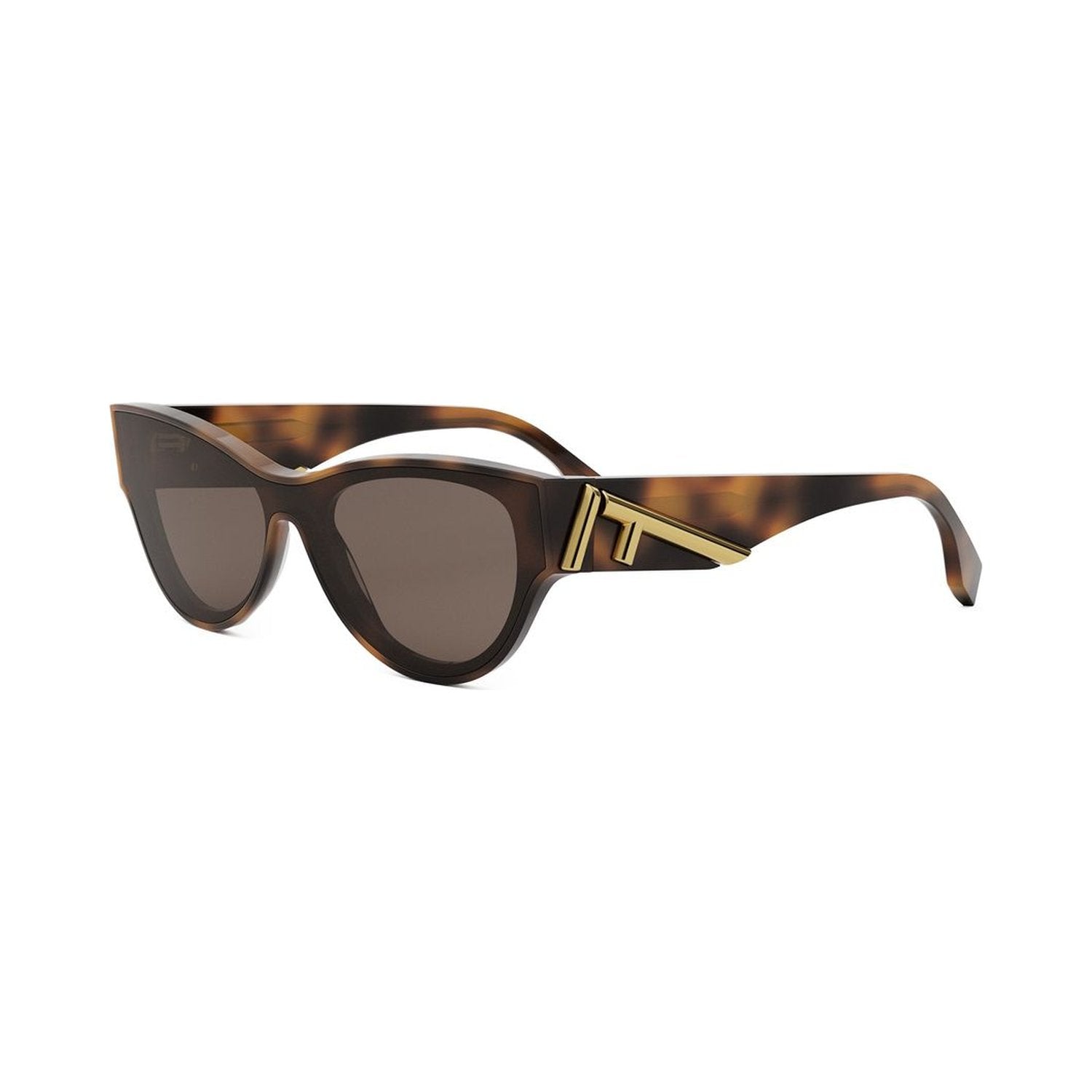 Fendi First Havana Round Sunglasses 53e