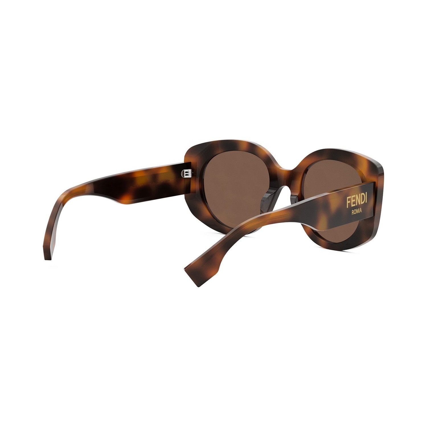 Fendi Roma Havana Round Sunglasses 53e