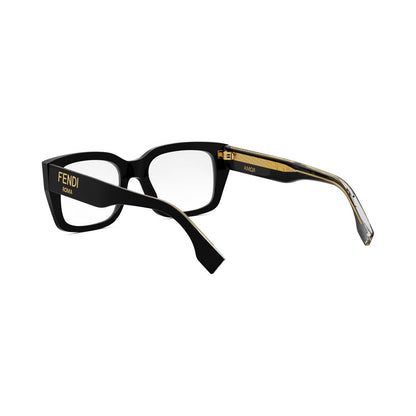 Fendi Roma Black Square Eyeglasses 001