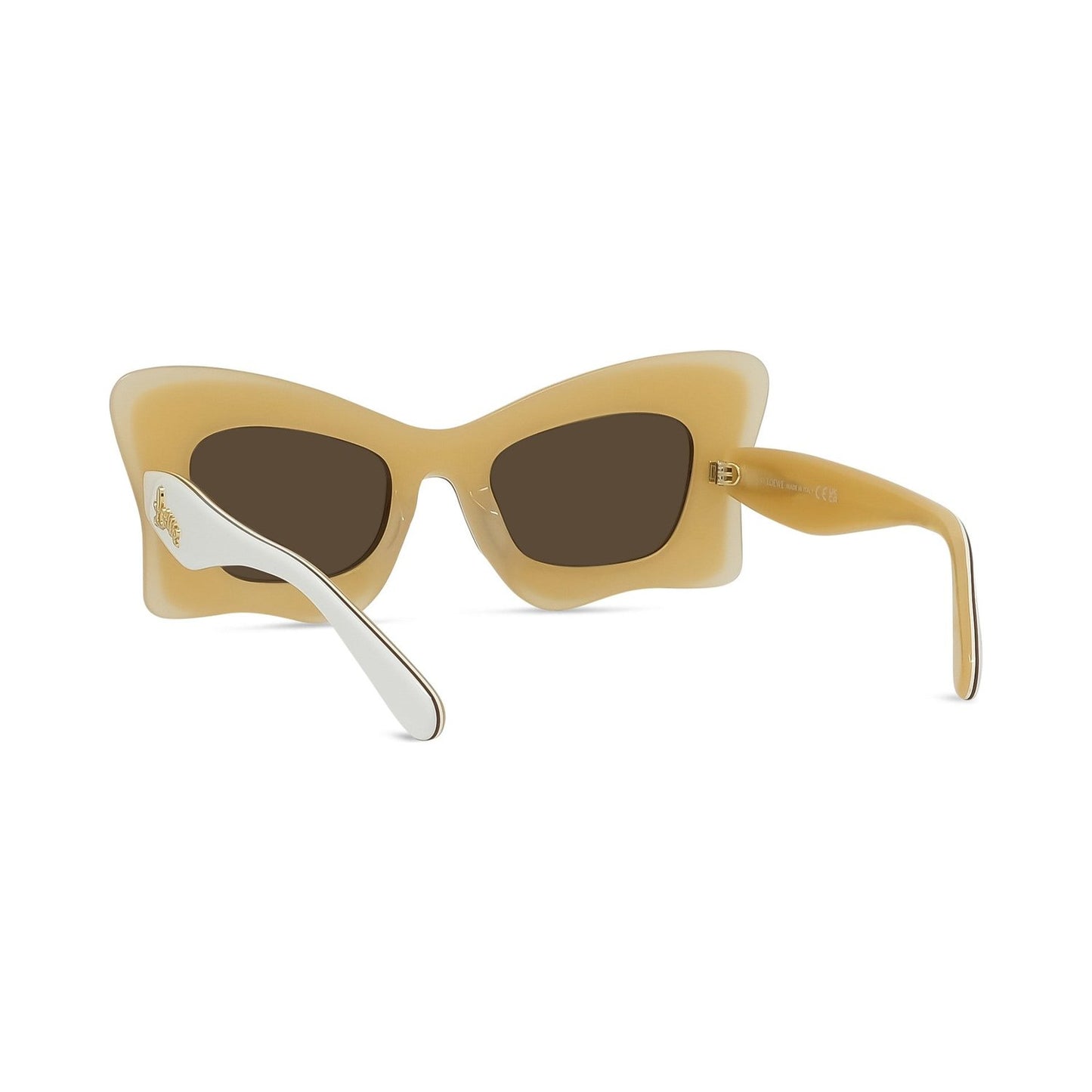 Curvy Brown Butterfly Sunglasses 25e