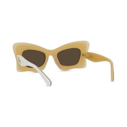 Curvy Brown Butterfly Sunglasses 25e
