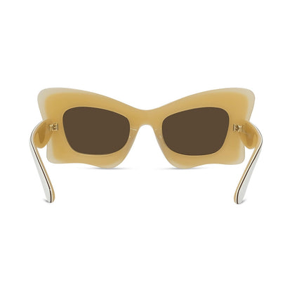 Curvy Brown Butterfly Sunglasses 25e