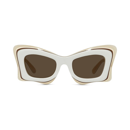 Curvy Brown Butterfly Sunglasses 25e