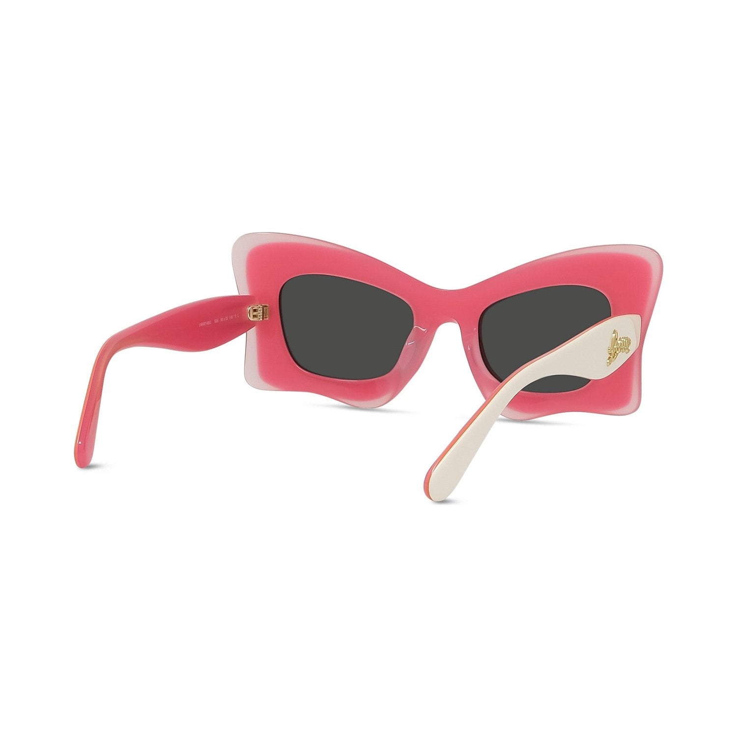Curvy White Butterfly Sunglasses 59a