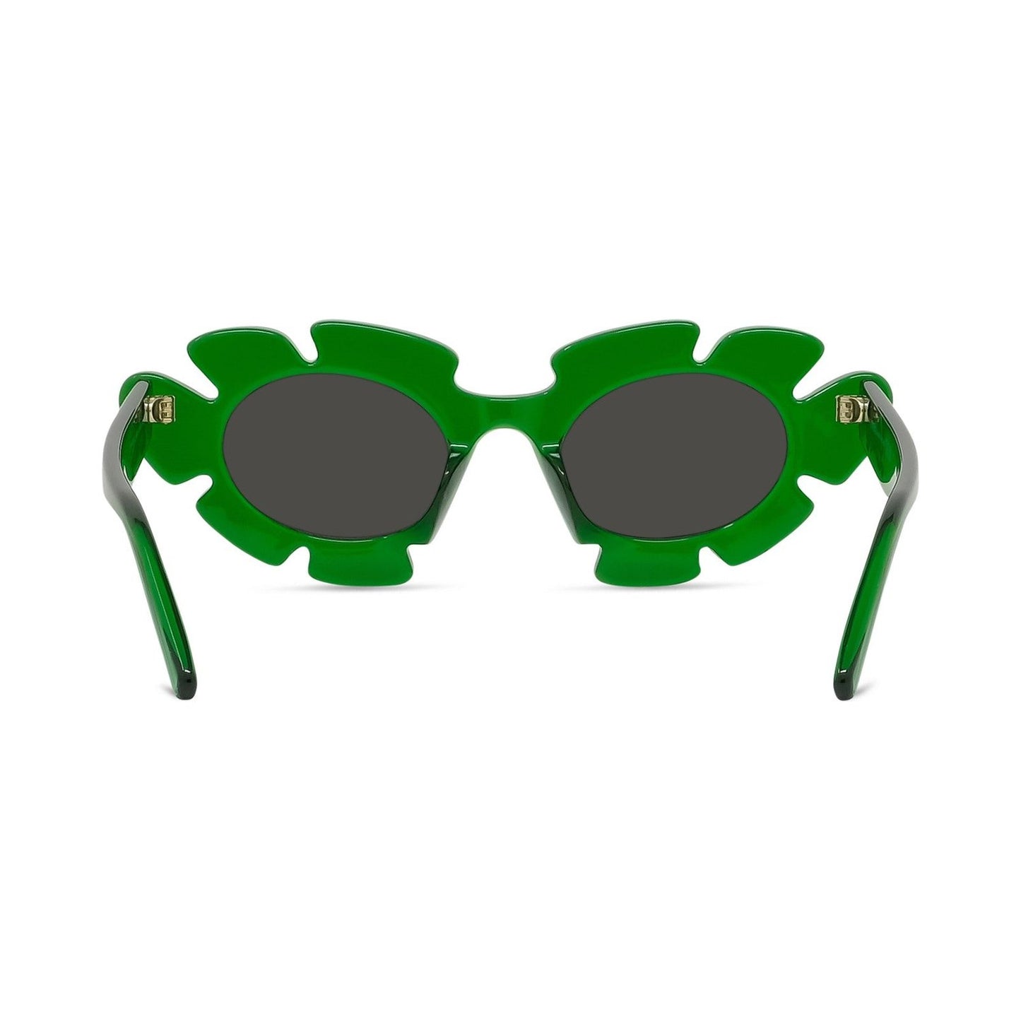 Curvy Green Cat Eye Sunglasses 98a