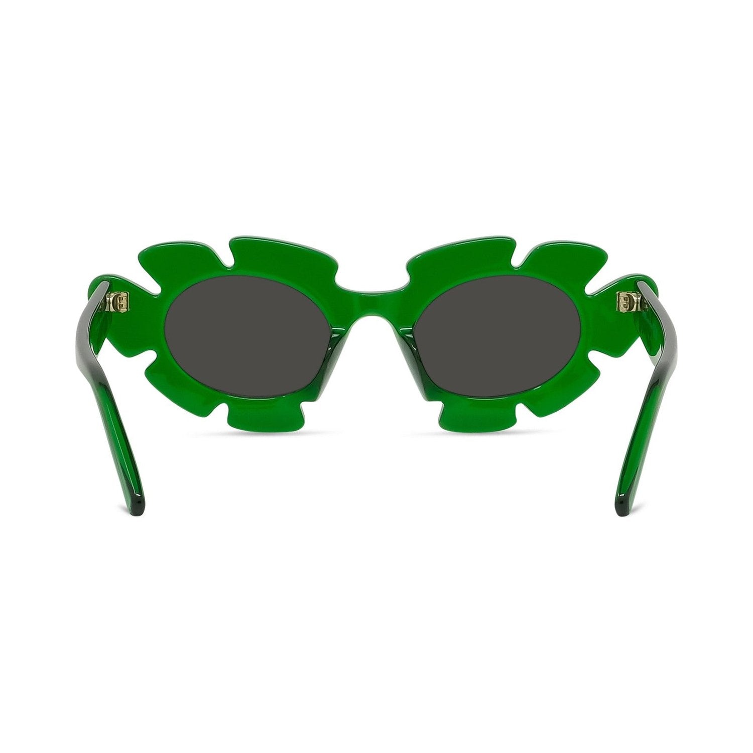 Curvy Green Cat Eye Sunglasses 98a
