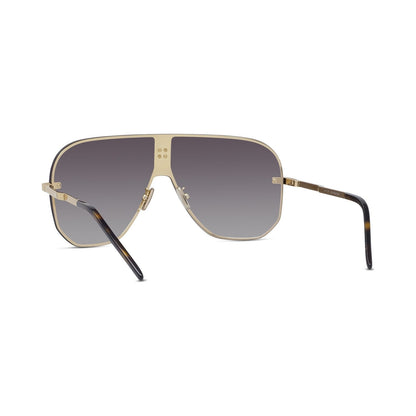 4GEM Gold Rectangular Sunglasses