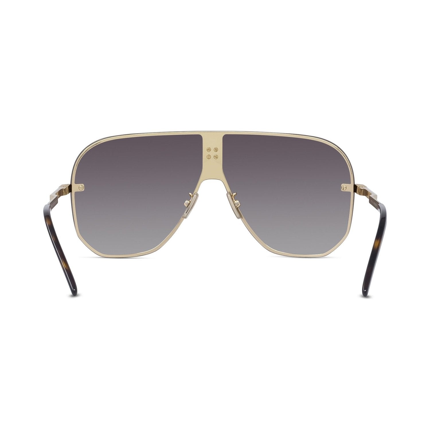 4GEM Gold Rectangular Sunglasses