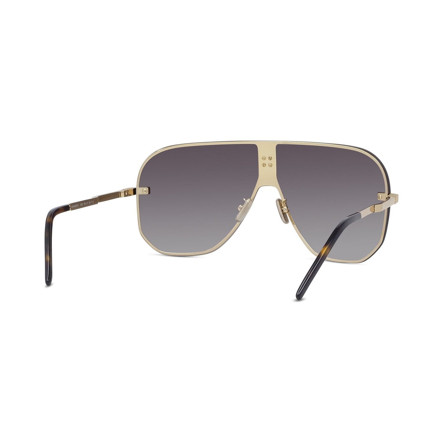 4GEM Gold Rectangular Sunglasses