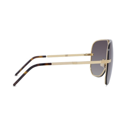 4GEM Gold Rectangular Sunglasses