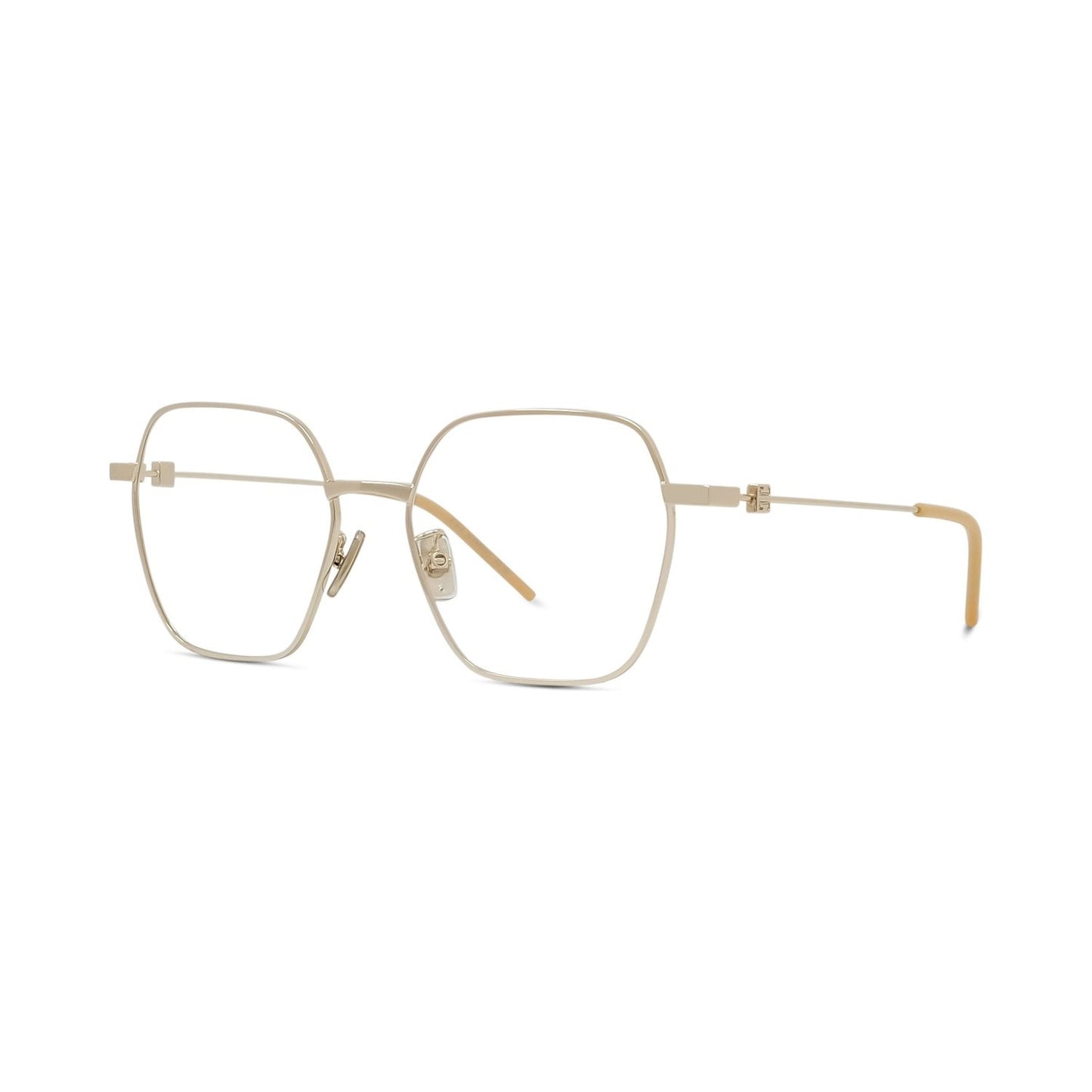 GV Speed Gold Geometric Eyeglasses