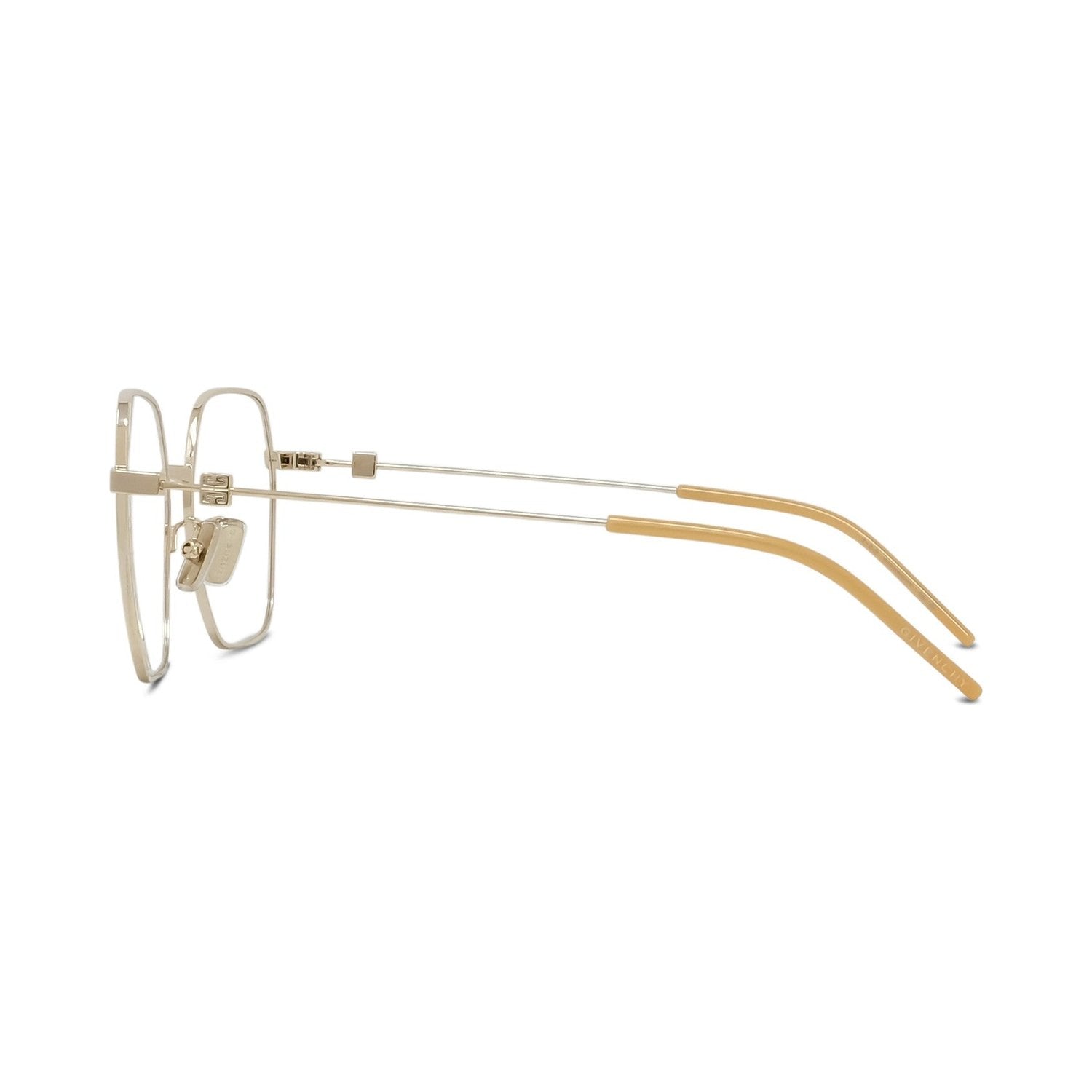 GV Speed Gold Geometric Eyeglasses