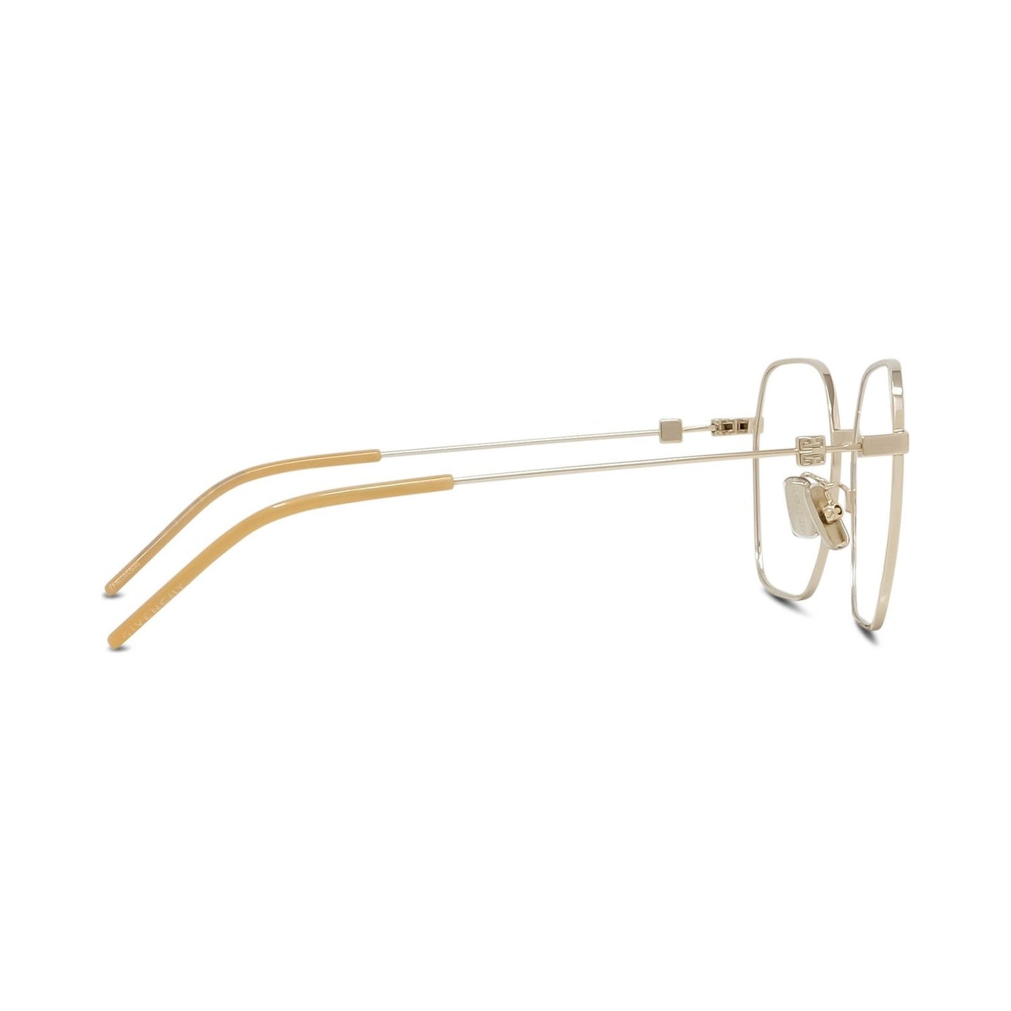 GV Speed Gold Geometric Eyeglasses