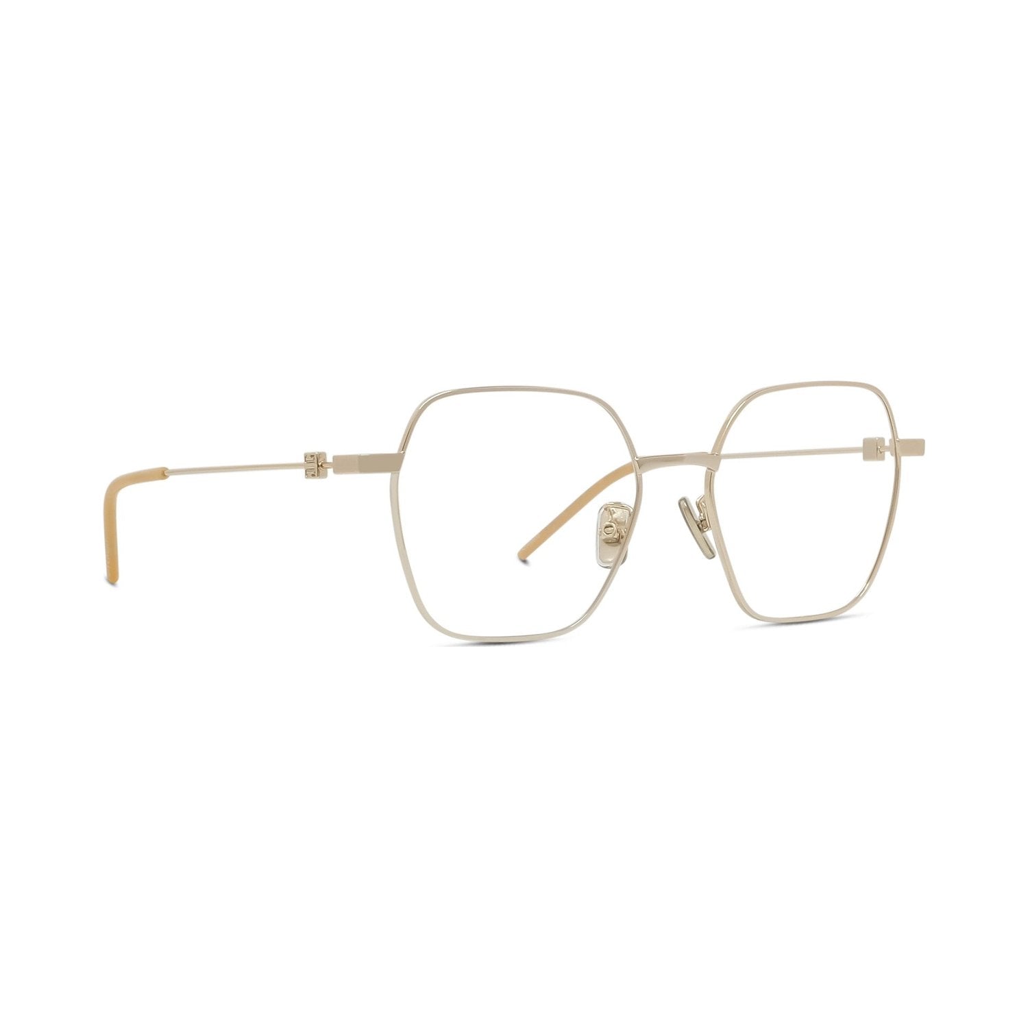 GV Speed Gold Geometric Eyeglasses