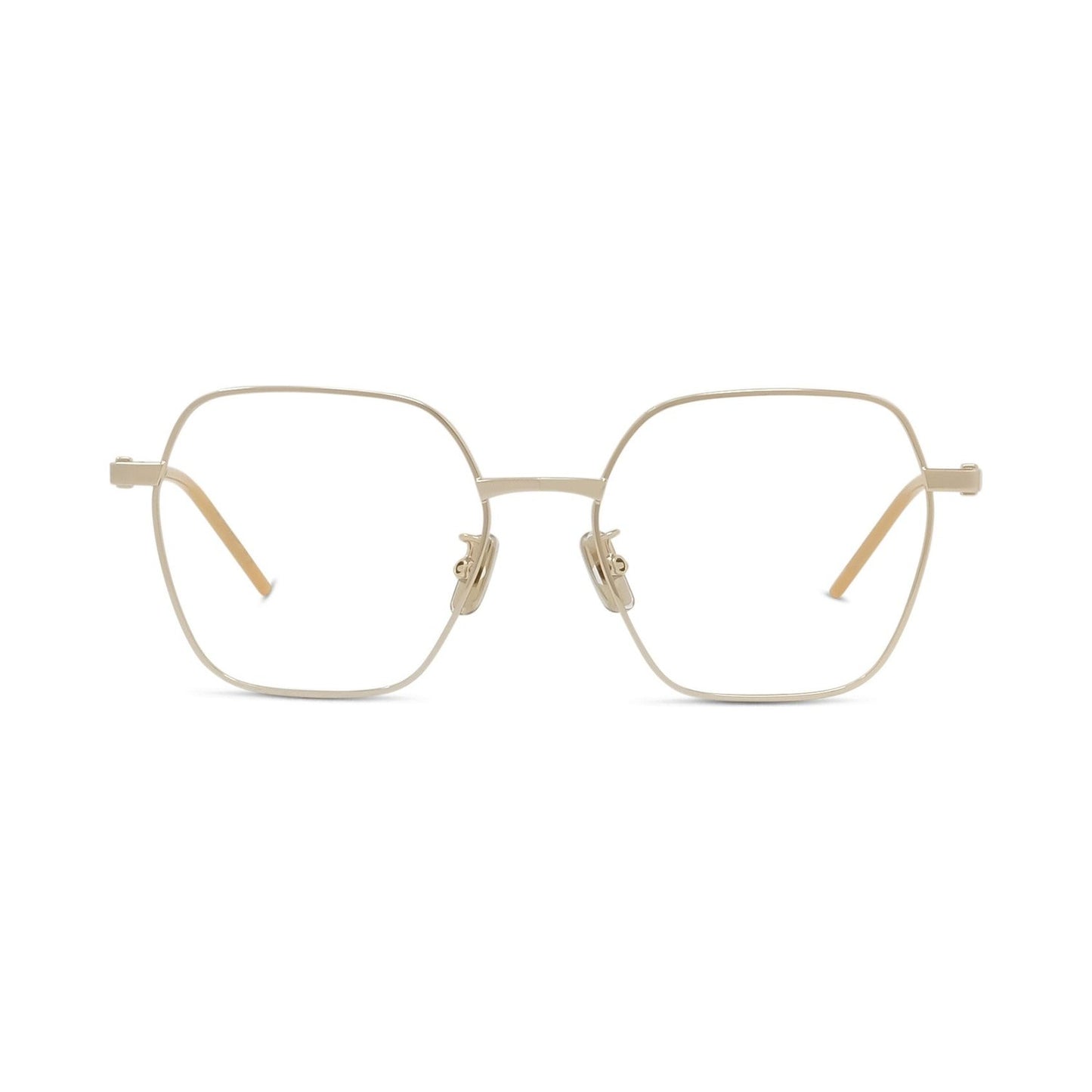 GV Speed Gold Geometric Eyeglasses