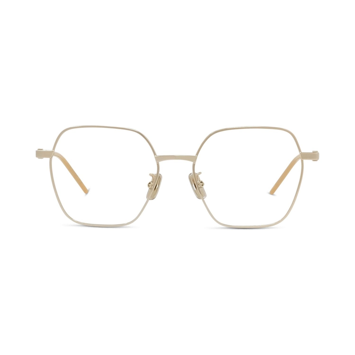 GV Speed Gold Geometric Eyeglasses
