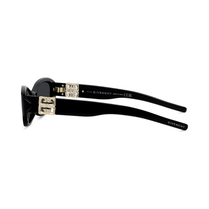 4G Liquid Black Cat Eye Sunglasses 01a