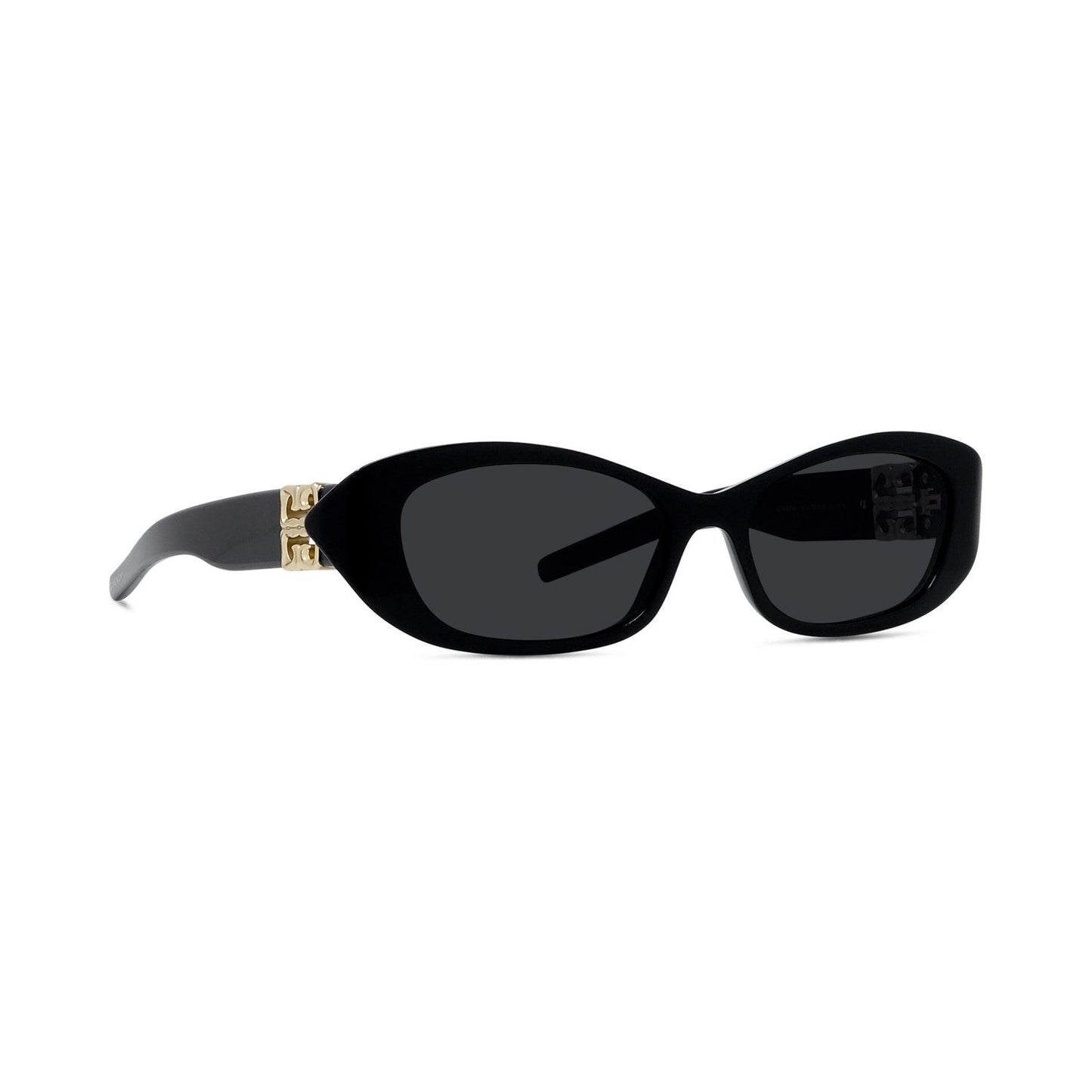 4G Liquid Black Cat Eye Sunglasses 01a