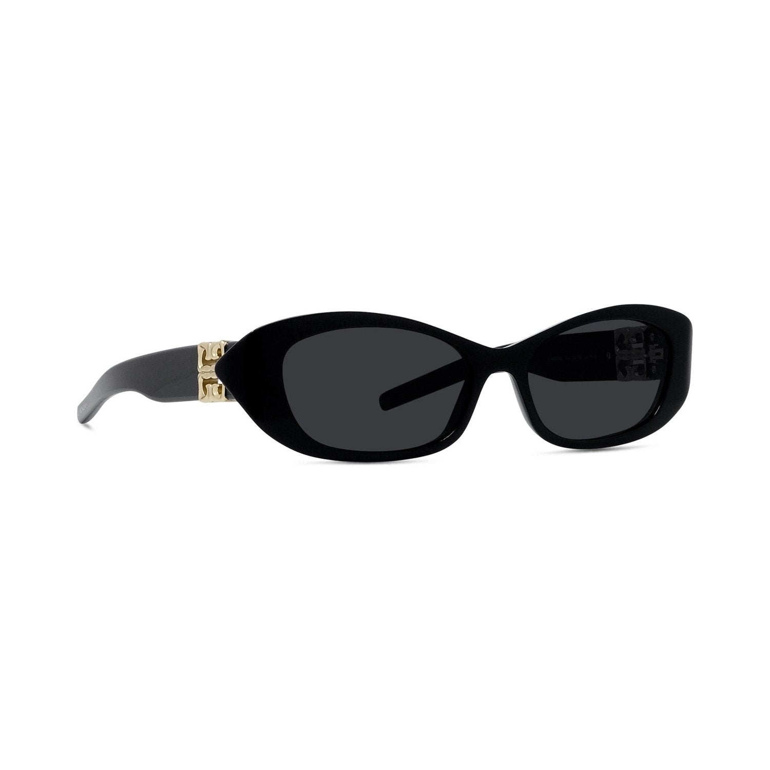 4G Liquid Black Cat Eye Sunglasses 01a