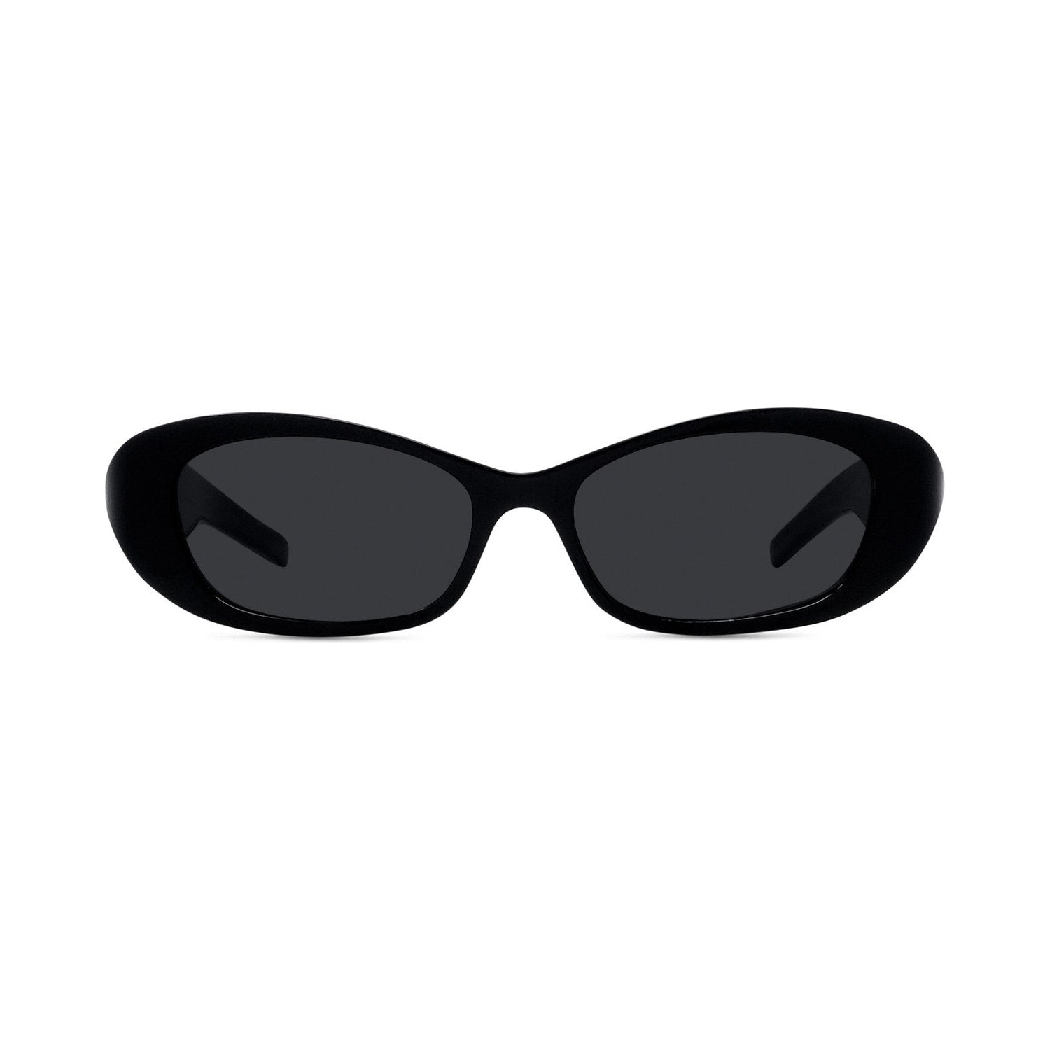 4G Liquid Black Cat Eye Sunglasses 01a