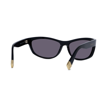 4G Liquid Black Cat Eye Sunglasses 01a