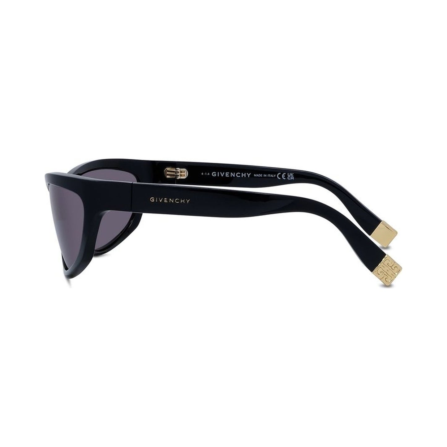 4G Liquid Black Cat Eye Sunglasses 01a