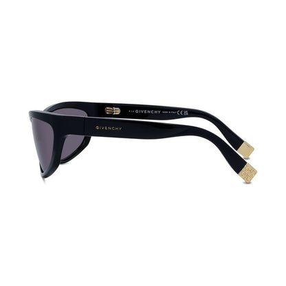 4G Liquid Black Cat Eye Sunglasses 01a