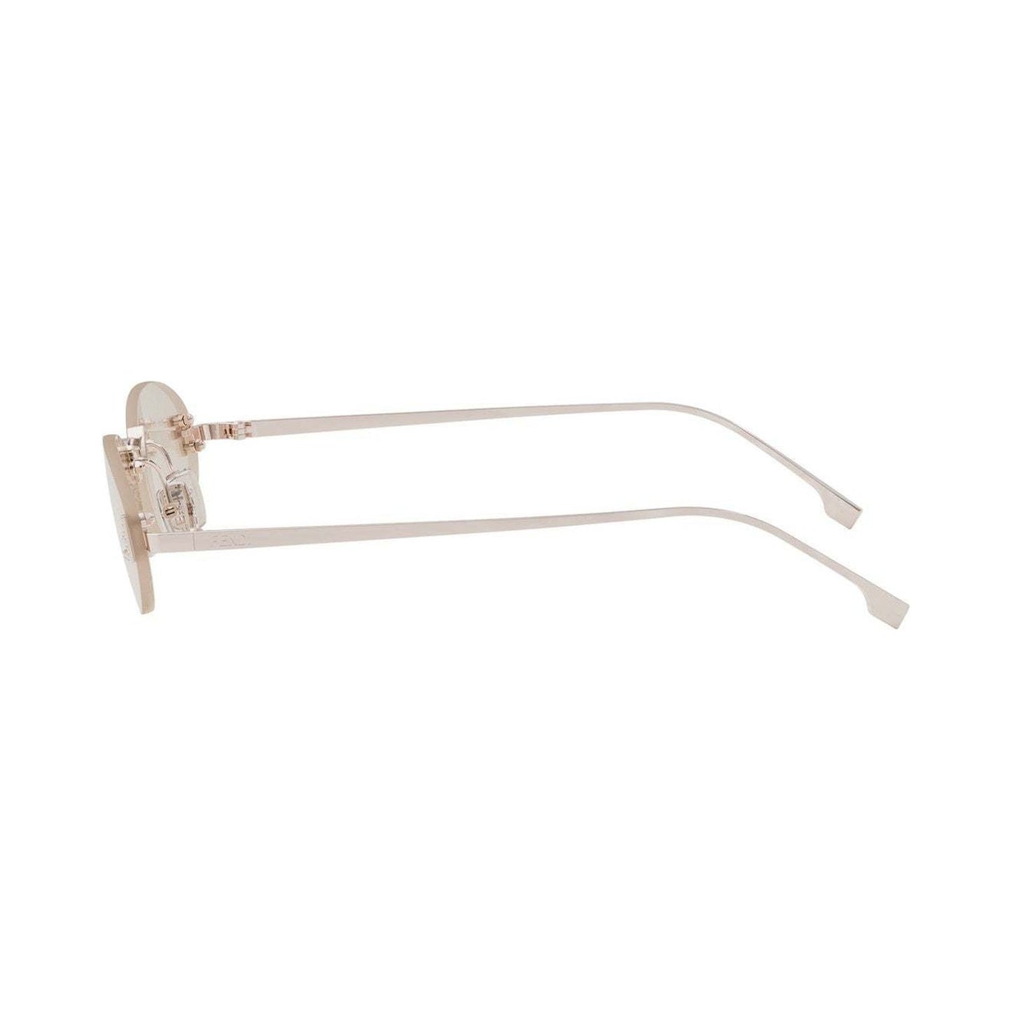Fendi First Crystal Rose Oval Sunglasses 28y