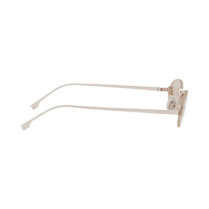 Fendi First Crystal Rose Oval Sunglasses 28y