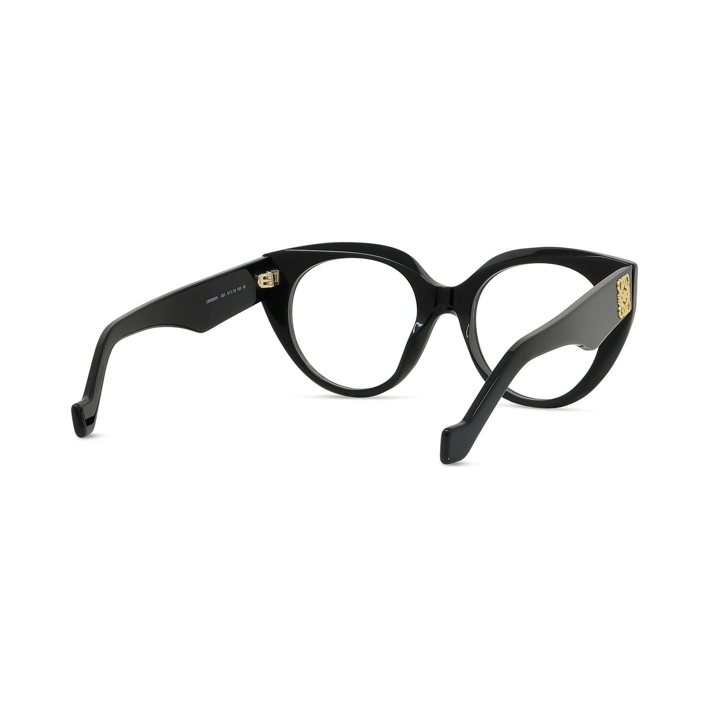 Anagram Black Geometric Eyeglasses 001