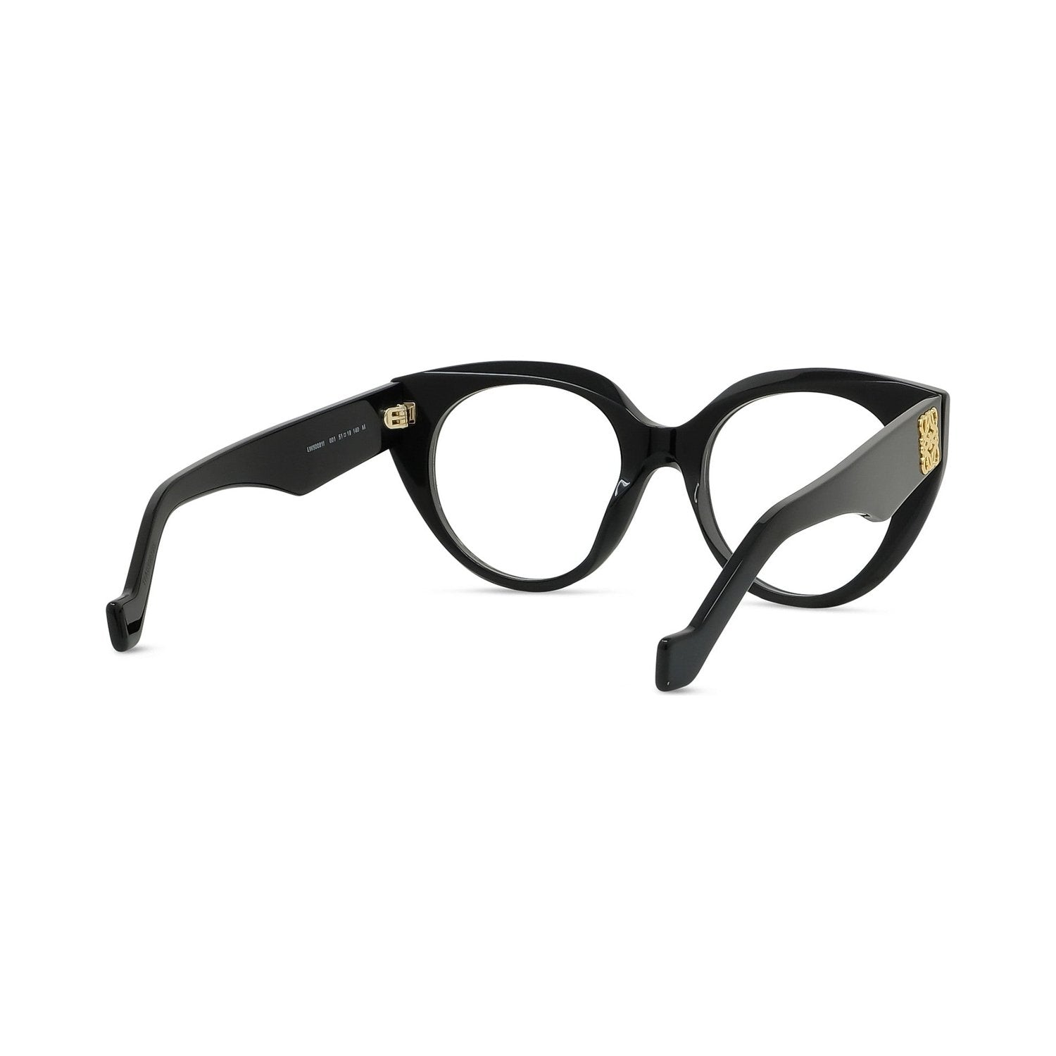 Anagram Black Geometric Eyeglasses 001