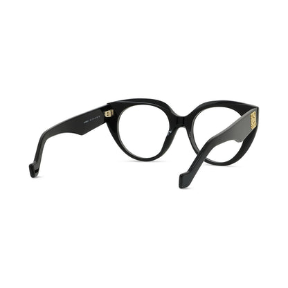 Anagram Black Geometric Eyeglasses 001