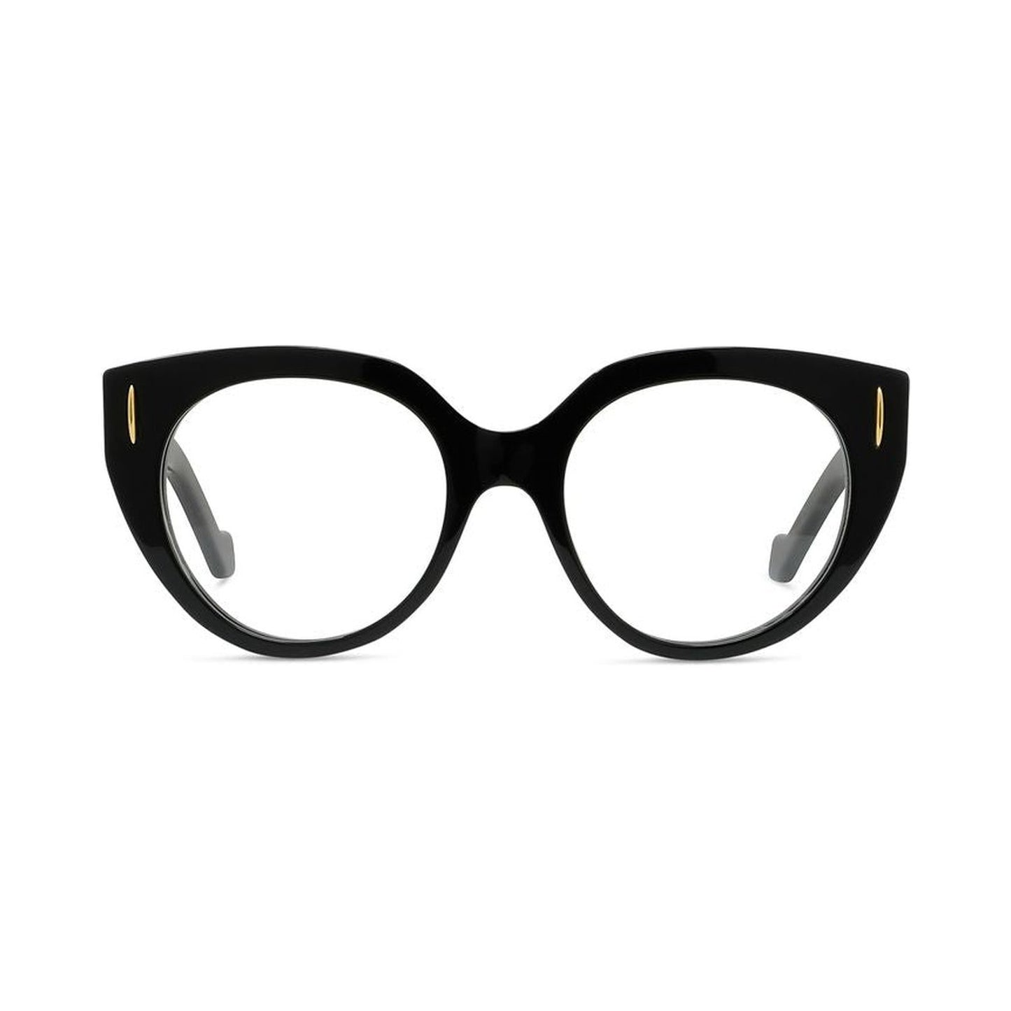 Anagram Black Geometric Eyeglasses 001
